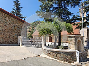 Kambos village on Troodos mountains in Cyprus Republic