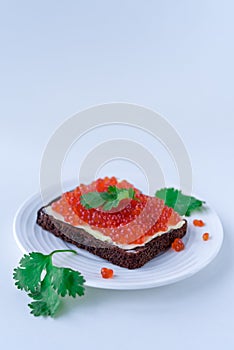 kamchatka salmon caviar (coho), red