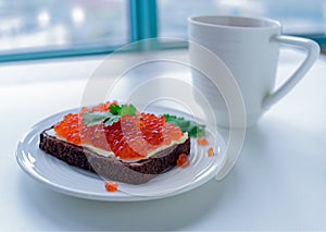 kamchatka salmon caviar (coho), red