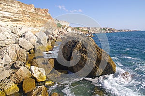 Kamen bryag wild rocky coast, Bulgaria