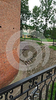 Kamenets, Kamenetskaya Tower, White Tower in Belarus.