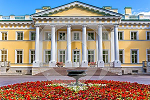 The Kamennoostrovsky Palace on Kamenny Island in St. Petersburg