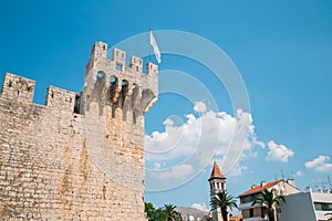 Kamerlengo castle and fortress in Trogir, Croatia