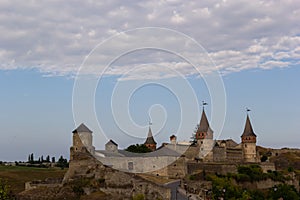 Kamianets-Podilskyi Castle is a former Ruthenian-Lithuanian castle located in the historic city of Kamianets-Podilskyi, Ukraine