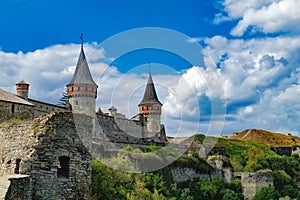 Kamianets-Podilskyi Castle in Ukraine