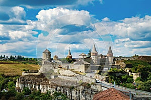 Kamianets-Podilskyi Castle in Ukraine