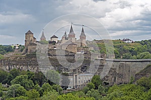 Kamianets-Podilskyi Castle in Ukraine