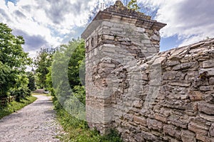 Kamianets Podilskyi walls