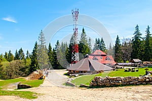 Kamienczyk mountain hut near Szklarska Poreba, Karkonosze, Giant Mountains, Poland.