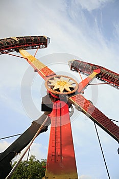 Kamikaze Ranger Adventure Ride in Amusement Park