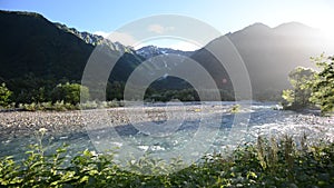 Kamikochi national park in summer season