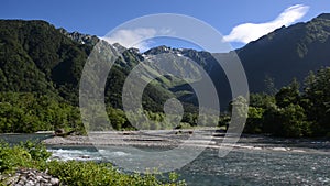 Kamikochi national park in summer season