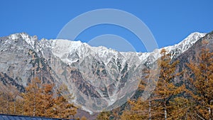 Kamikochi, sceneric valley in Nagano