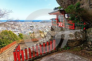 Kamikura Shinto temple in Japan photo