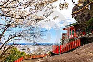 Kamikura Shinto temple in Japan photo