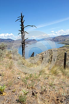 Kamloops Lake in British Columbia, Canada