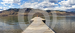 Kamloops Lake in Savona, British Columbia, Canada