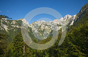 Kamnik saddle, Kamnik Savinja alps, Slovenia