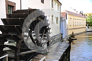 The Kampa canal at Prague