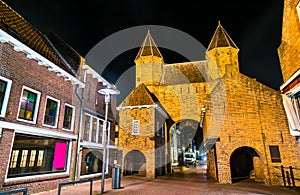 Kamperbinnenpoort, a gate of Amersfoort, the Netherlands