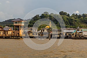 Kampong Ayer water town in Bandar Seri Begawan, capital of Brun