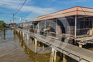 Kampong Ayer water village in Bandar Seri Begawan, capital of Brun