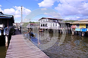 Kampong Ayer water village Brunei