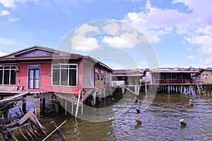 Kampong Ayer water village Brunei