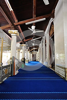 Kampung Kling Mosque in Melaka. Malaysia