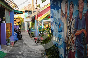Kampung Warna-Warni Jodipan, the colorful village in Malang, Indonesia