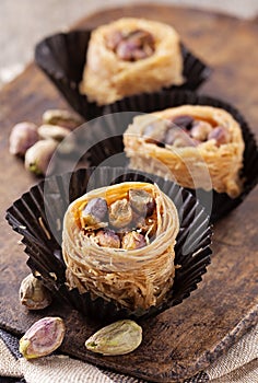 Kanafeh cheese pastry