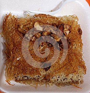 Kanafeh, a Palestinian dessert