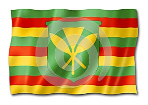 Kanaka Maoli ethnic flag, Hawaii