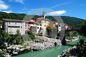 Kanal ob Soci in Slovenia
