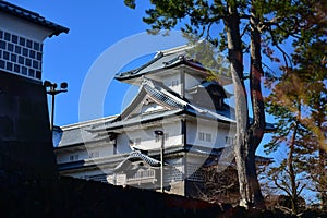 Kanazawa Castle, a historic architecture built in the Edo Period photo