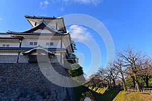 Kanazawa Castle, a historic architecture in Japan