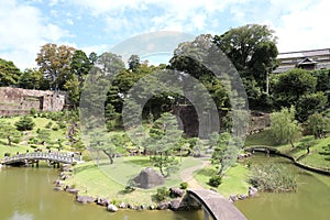 Kanazawa Castle Park is a popular tourist spot in Kanazawa.