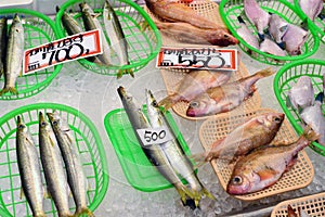 Kanazawa, Japan - august 2 2017 : Omicho Ichiba market