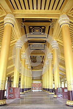 Kanbawza Thadi Golden Palace Bago yagoon, myanmar Burma