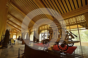 Kanbawzathadi Palace transport cart