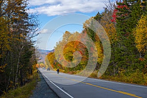 Kancamagus Highway in fall, New Hampshire, USA