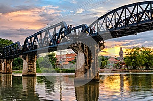 Kanchanaburi (Thailand), Bridge on the River Kwai