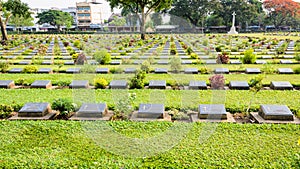 Kanchanaburi War Cemetery (Don Rak)