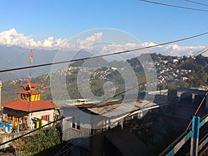 Kanchanjangha mountain view from Darjeeling