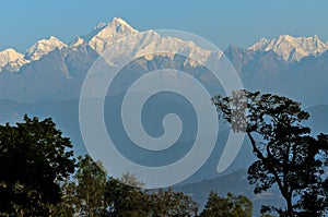 Kanchenjunga mountain range, Sikkim