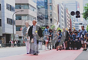 KANDA,TOKYO, JAPAN - 12 MAY 2019 : Japanese festival Kanda Matsuri.