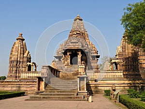 Kandariya Mahadeva Temple, dedicated to Lord Shiva, Western Temples of Khajuraho, Madya Pradesh, India - UNESCO world