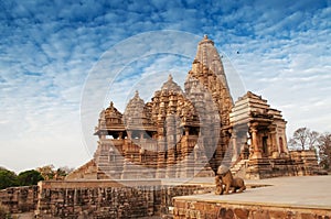 Kandariya Mahadeva Temple, Khajuraho, India.