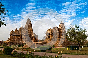 Kandariya Mahadeva Temple, Khajuraho, India,UNESCO heritage site photo