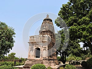 Kandariya Mahadeva Temple, Western Group of Temples, Khajuraho, Madhya Pradesh, India. it`s an UNESCO world heritage site